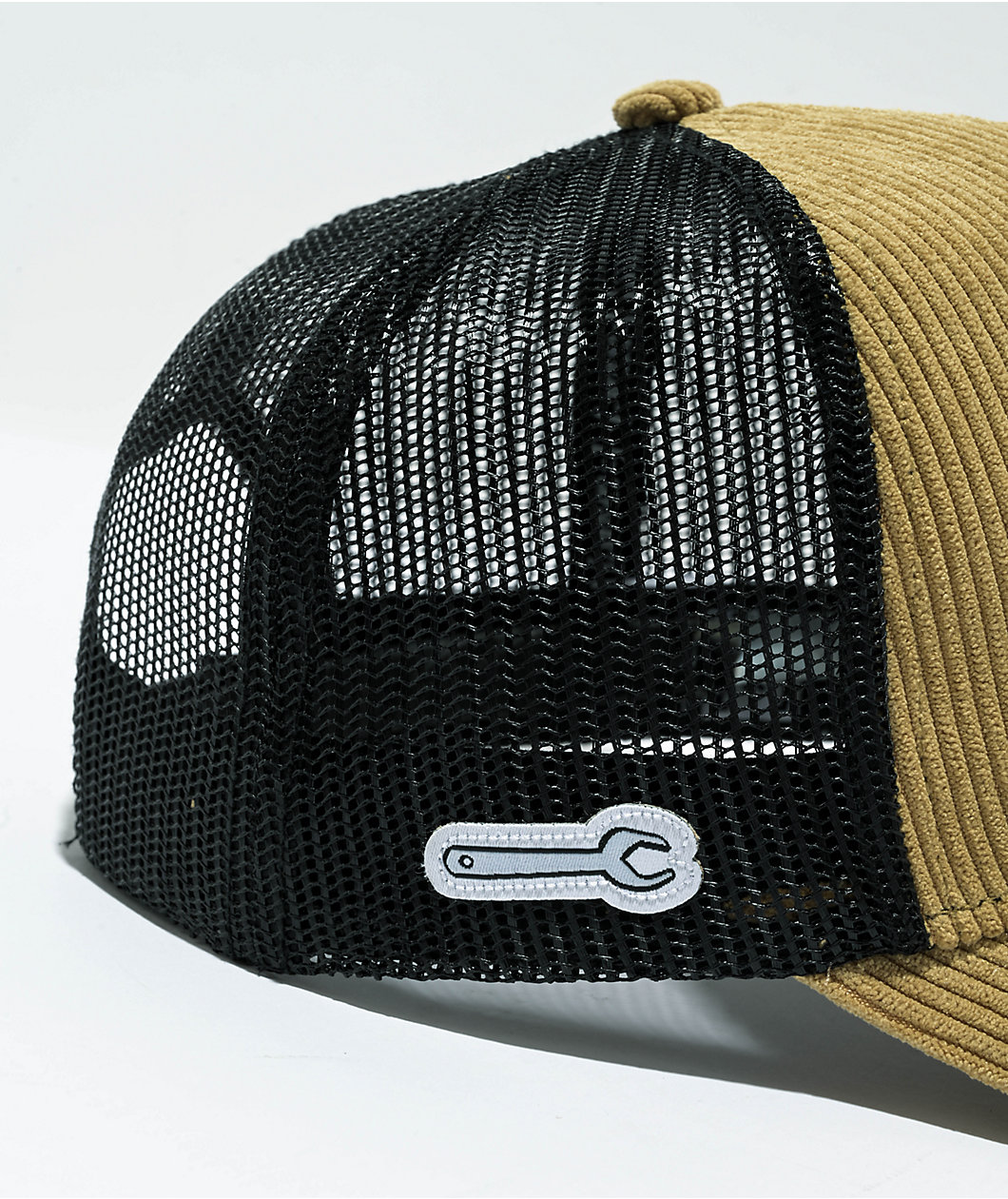CAPSLAB x Smurfs Handy Brown Corduro Trucker Hat