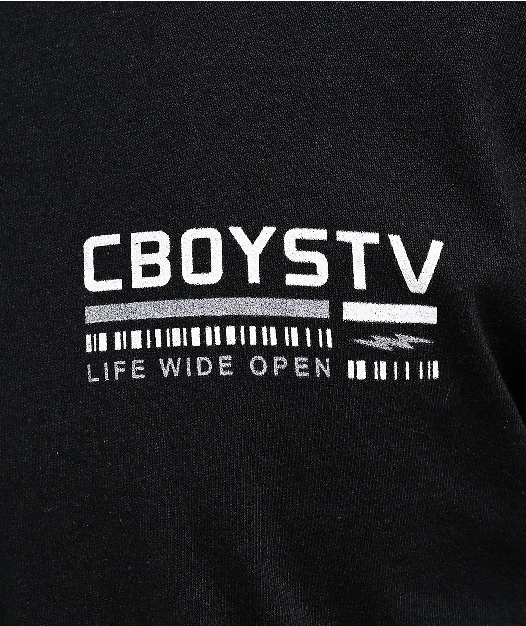 CBoysTV Crate Motor Black T-Shirt