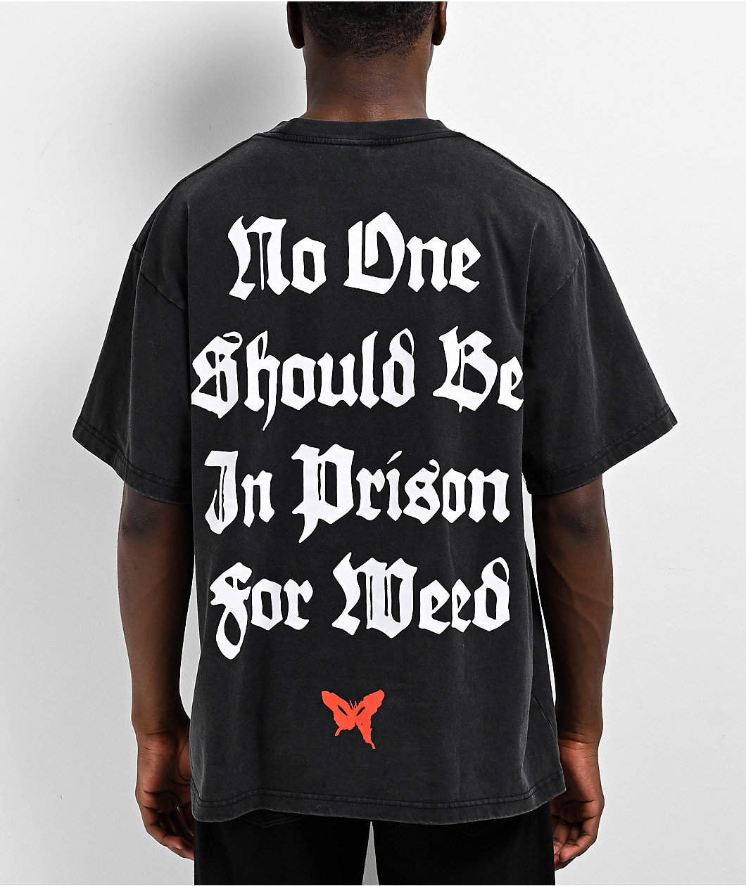 CLSCS No One Should Be In Prison For Smoking Weed Black T-Shirt