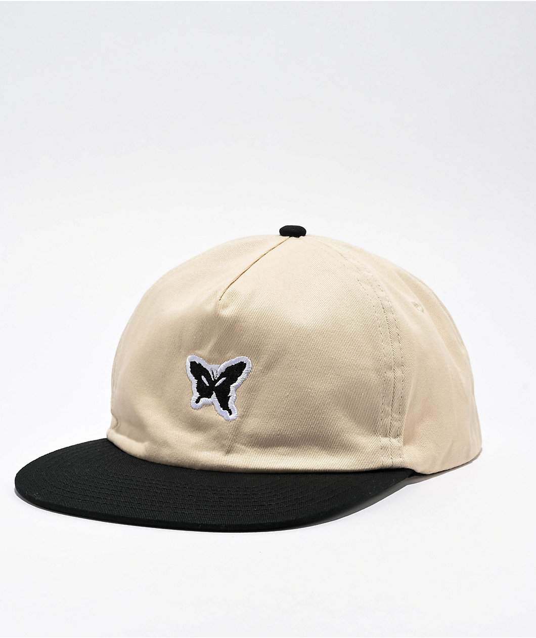 CLSICS Butterfly Natural & Black Snapback Hat