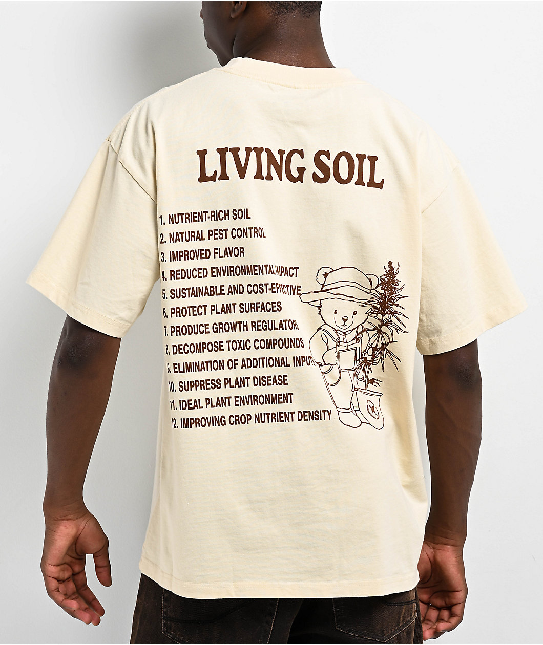 CLSICS Living Soil Beige T-Shirt