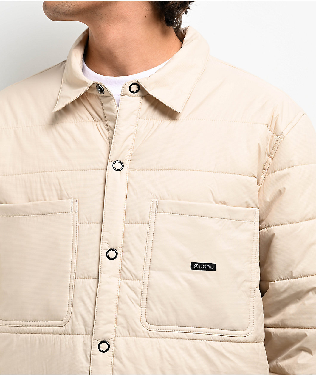 COAL Riley Cream Puffer Jacket