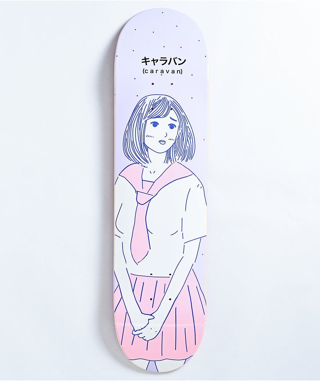Caravan Fan Girl 8.0" Skateboard Deck