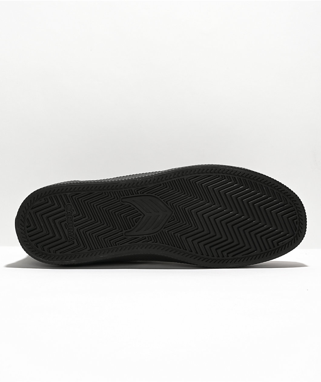 Cariuma Catiba Pro All Black Suede & Ivory Skate Shoes