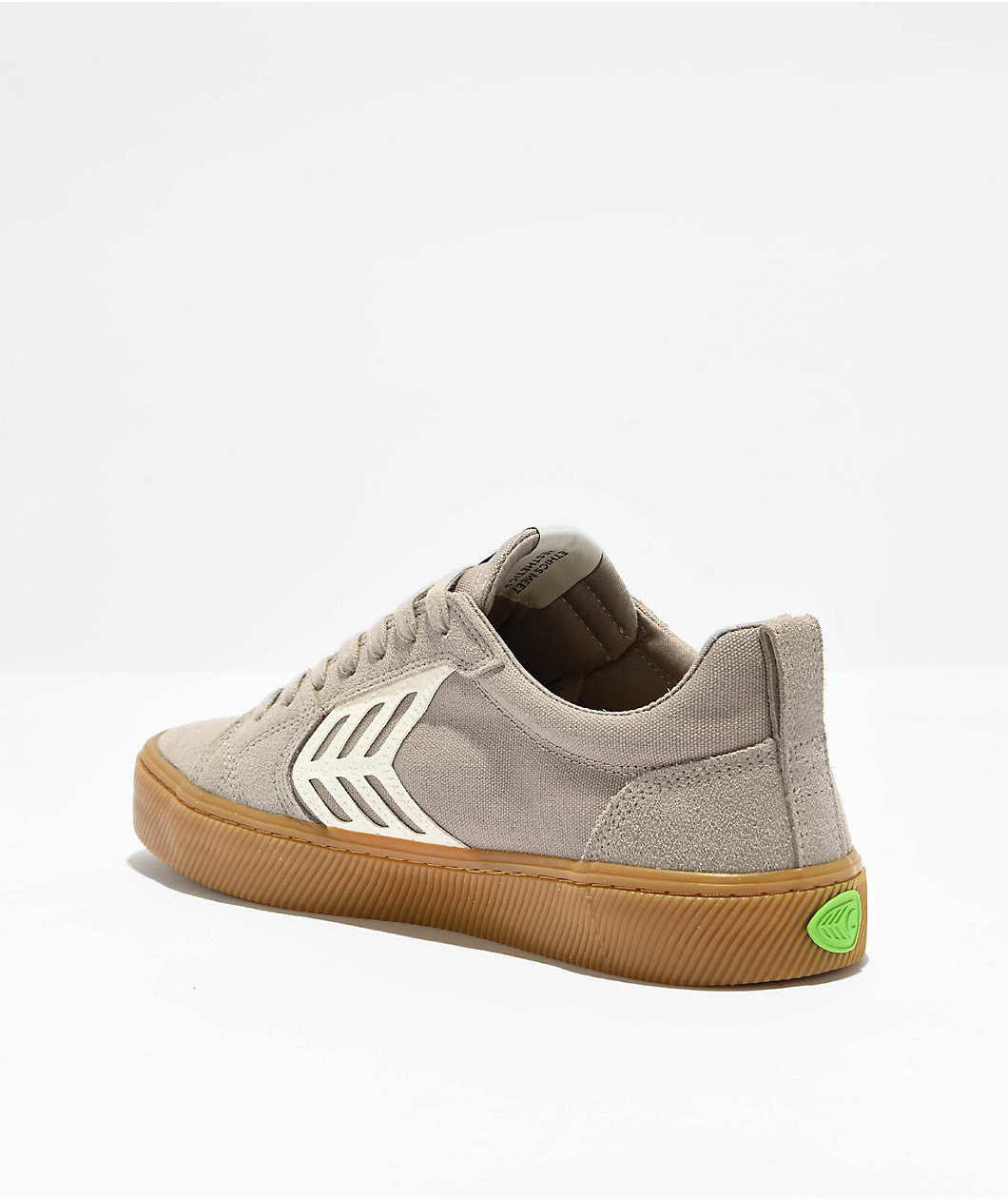 Cariuma Catiba Pro Grey & Gum Skate Shoes