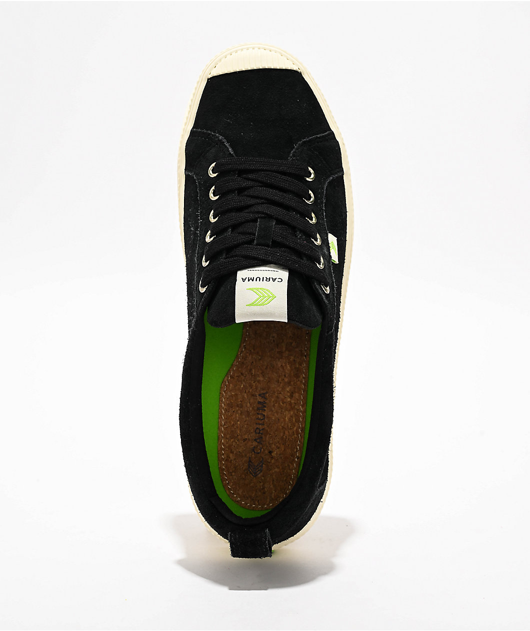 Cariuma Oca Black Canvas Skate Shoes