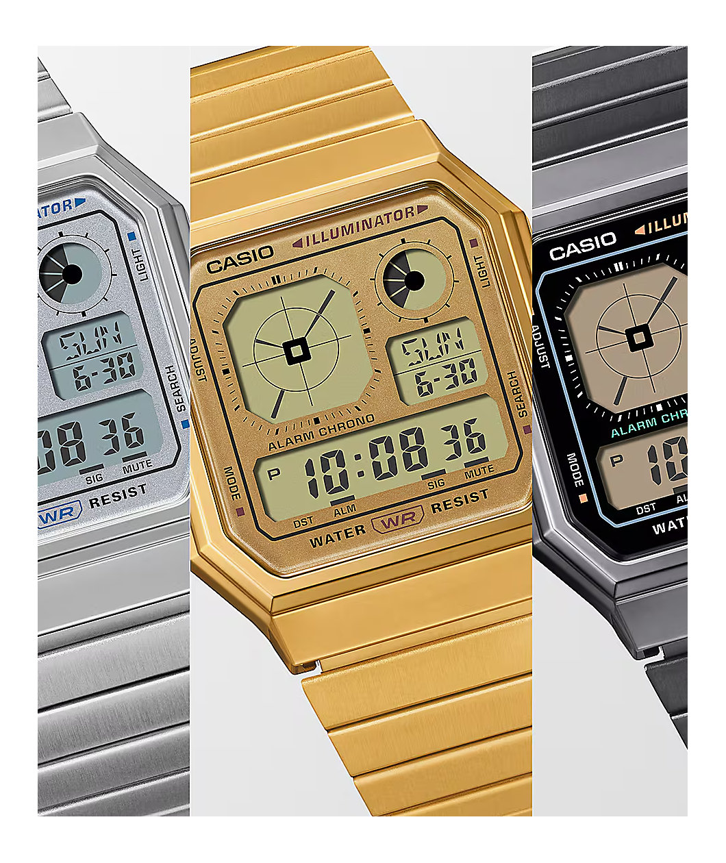 Casio A140WE-9A Gold Digital Watch