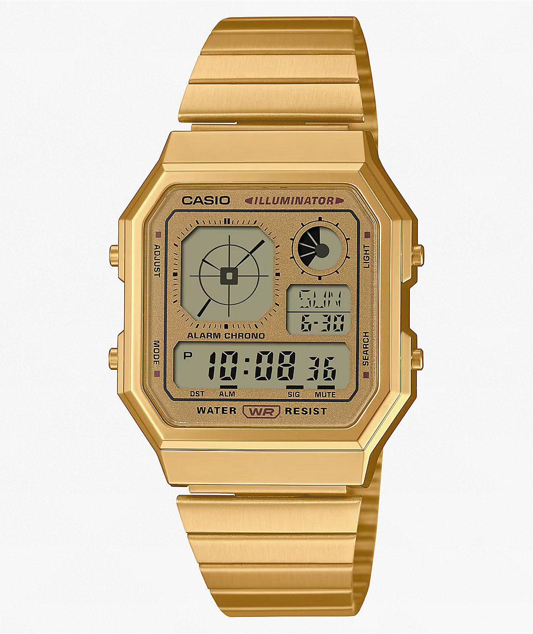 Casio A140WE-9A Gold Digital Watch