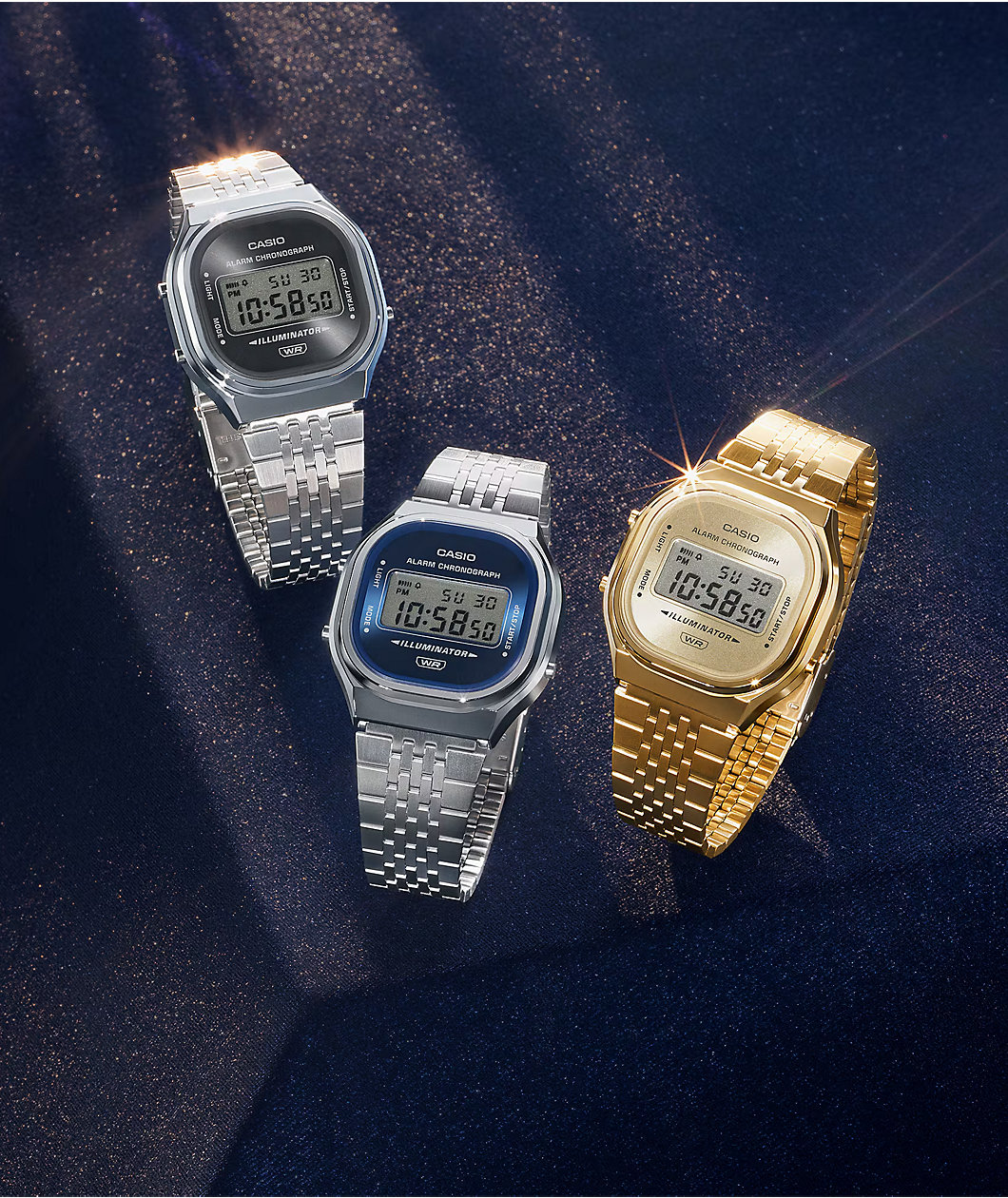 Casio A140WE-9A Gold Digital Watch