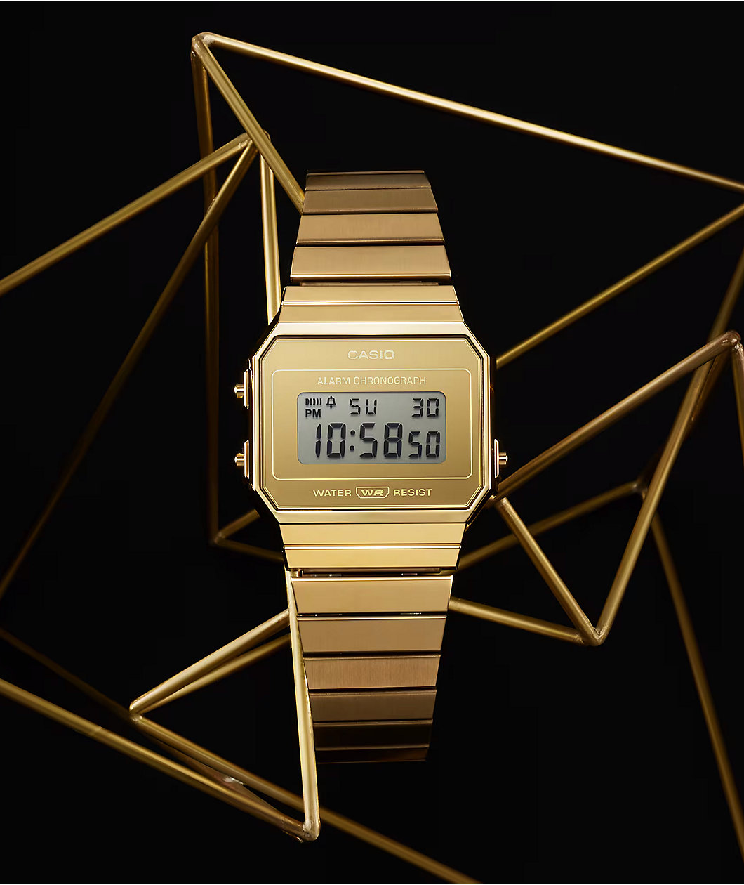 Casio A700WEVG-9AVT Gold Digital Watch