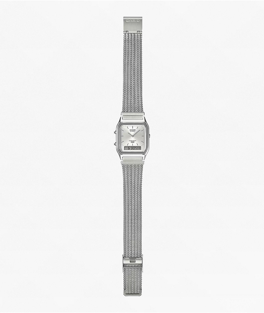 Casio AQ230EM-2A Silver Analog & Digital Watch