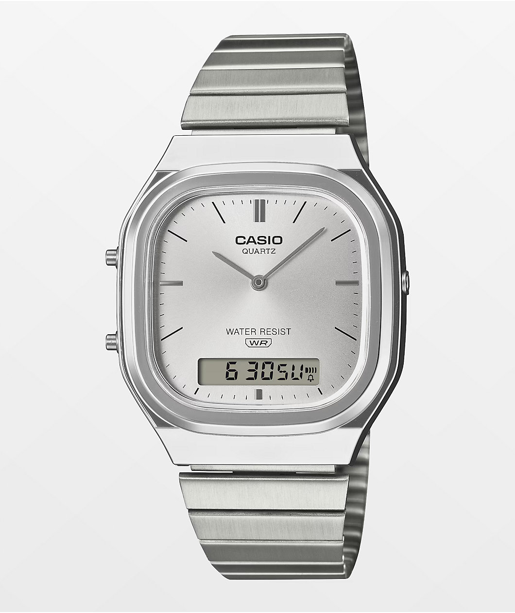 Casio AQ240E-7ACF White & Silver Analog Watch
