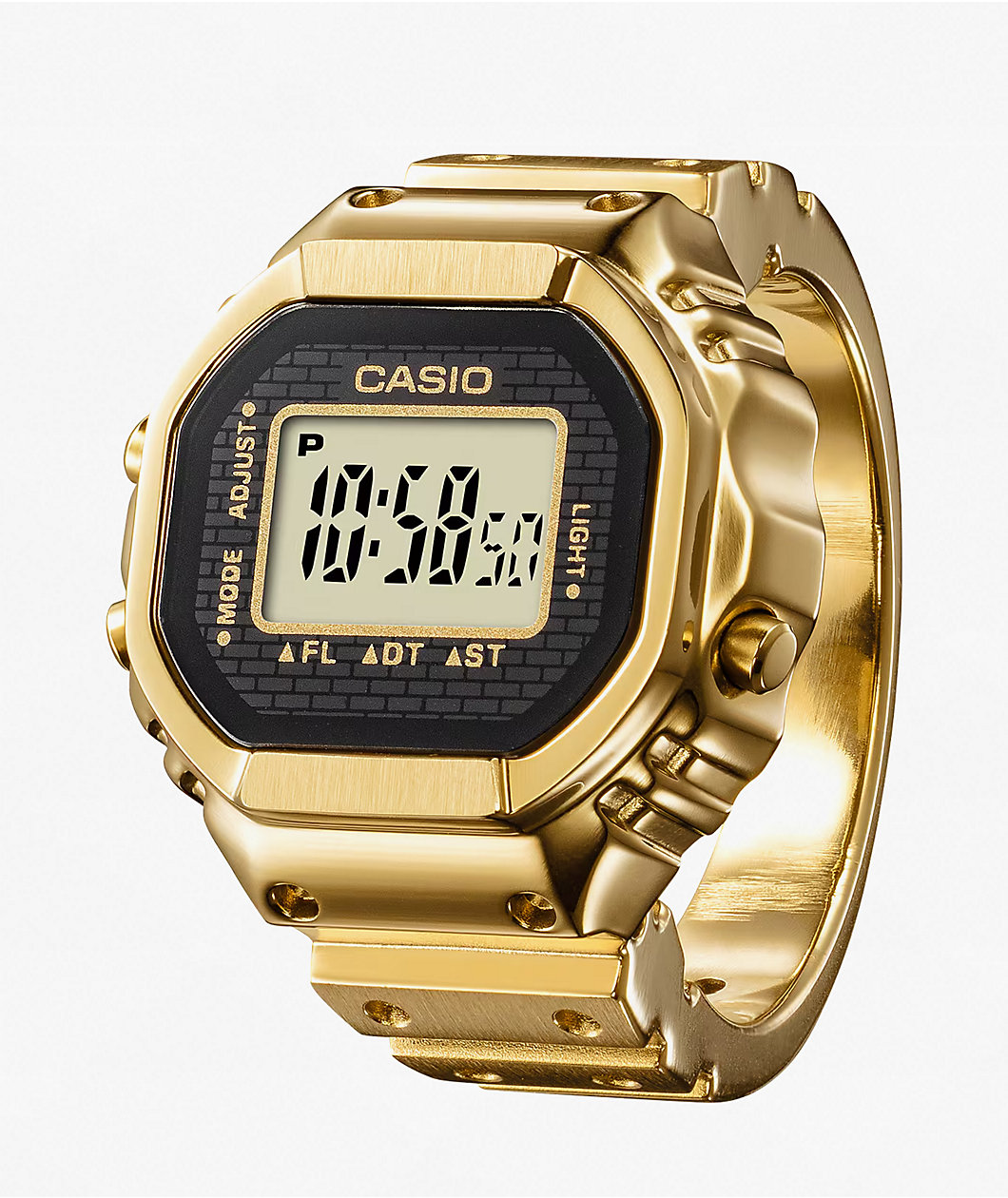 Casio CRW-001G-9 Gold Digital Ring Watch