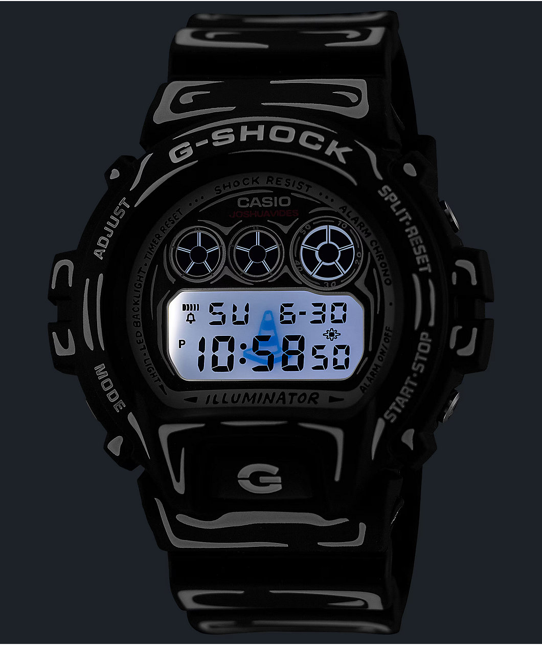 Casio G-Shock DW6900JV-1CR Joshua Vides Black Watch