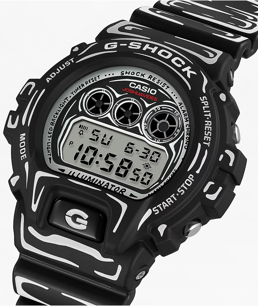 Casio G-Shock DW6900JV-1CR Joshua Vides Black Watch