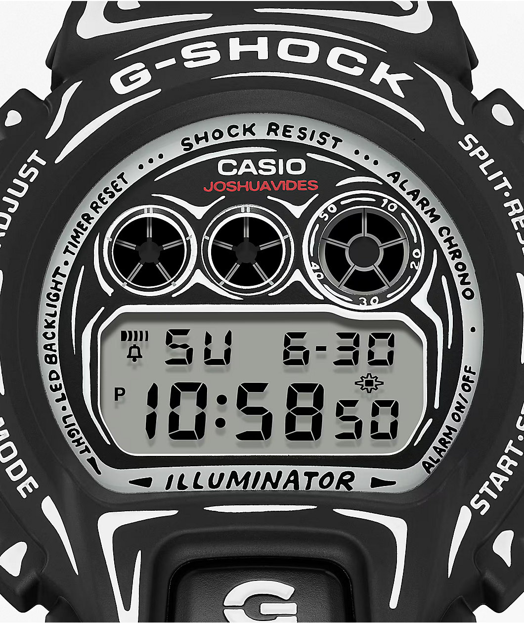 Casio G-Shock DW6900JV-1CR Joshua Vides Black Watch