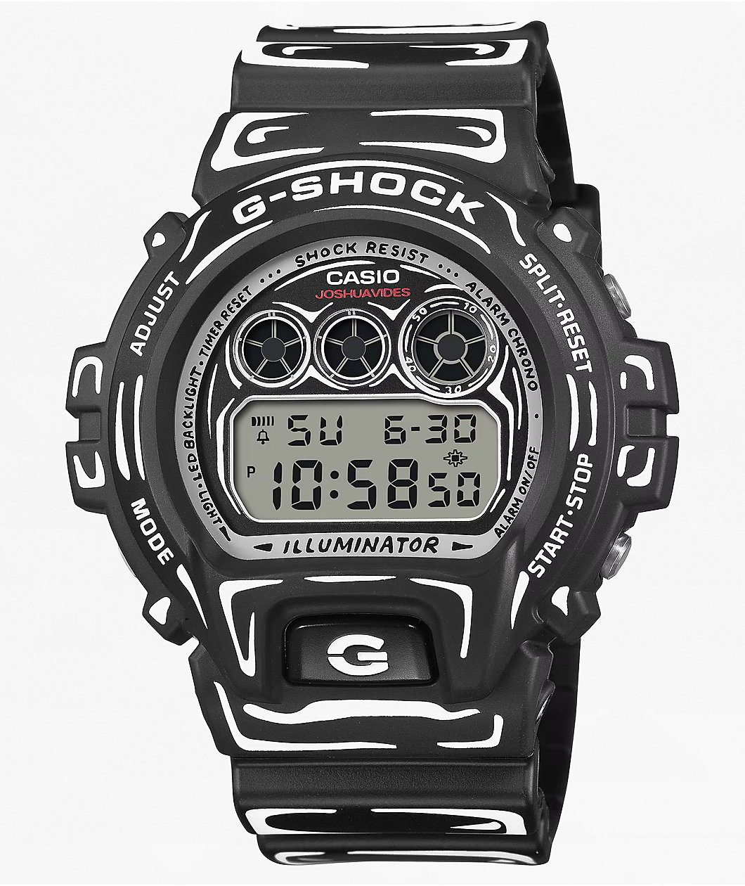 Casio G-Shock DW6900JV-1CR Joshua Vides Black Watch