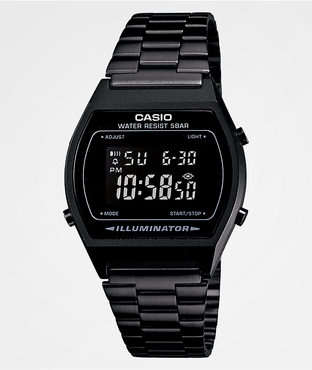 Casio Vintage All Black Digital Watch