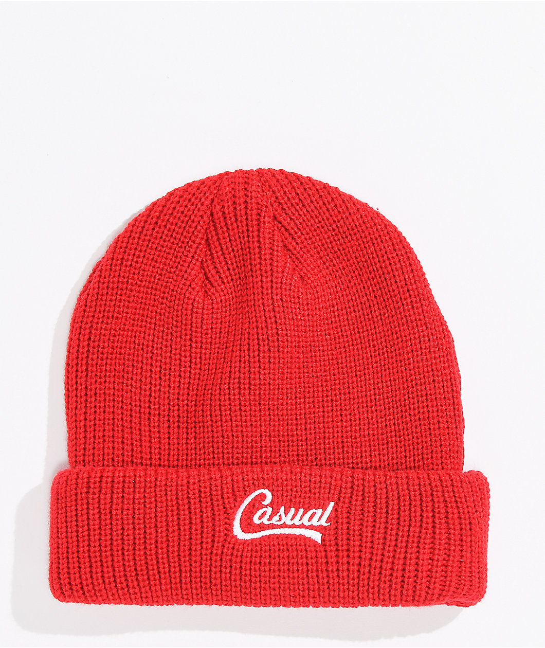 Casual Industrees x Rainier Red Beanie