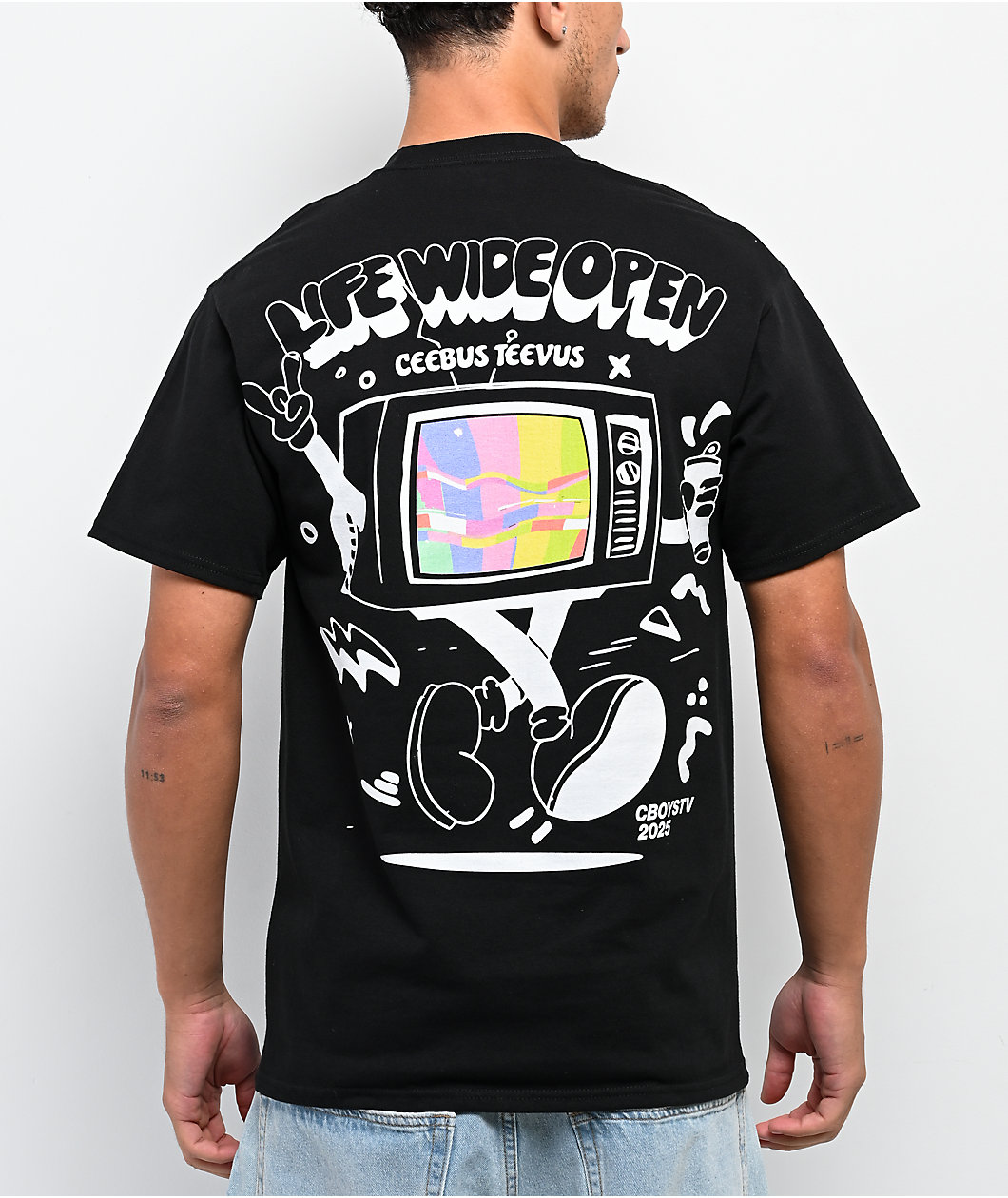CboysTV Ceebus Teevus Black T-Shirt
