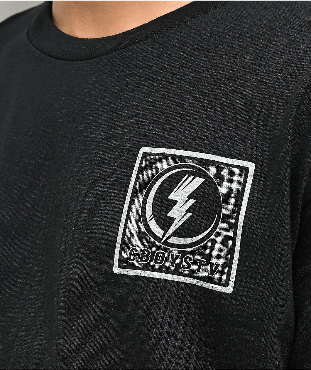 CboysTV Electric Bomb Black Long Sleeve T-Shirt