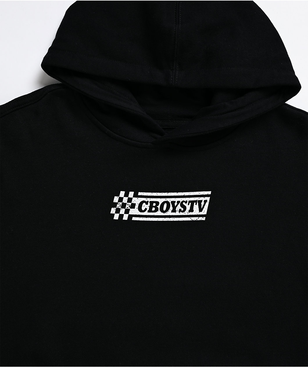 CboysTV Kids Throwback Black Hoodie