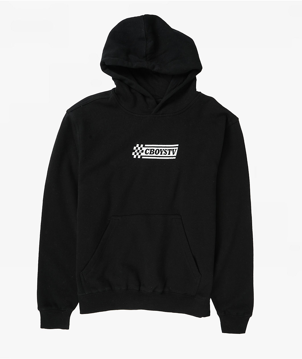 CboysTV Kids Throwback Black Hoodie