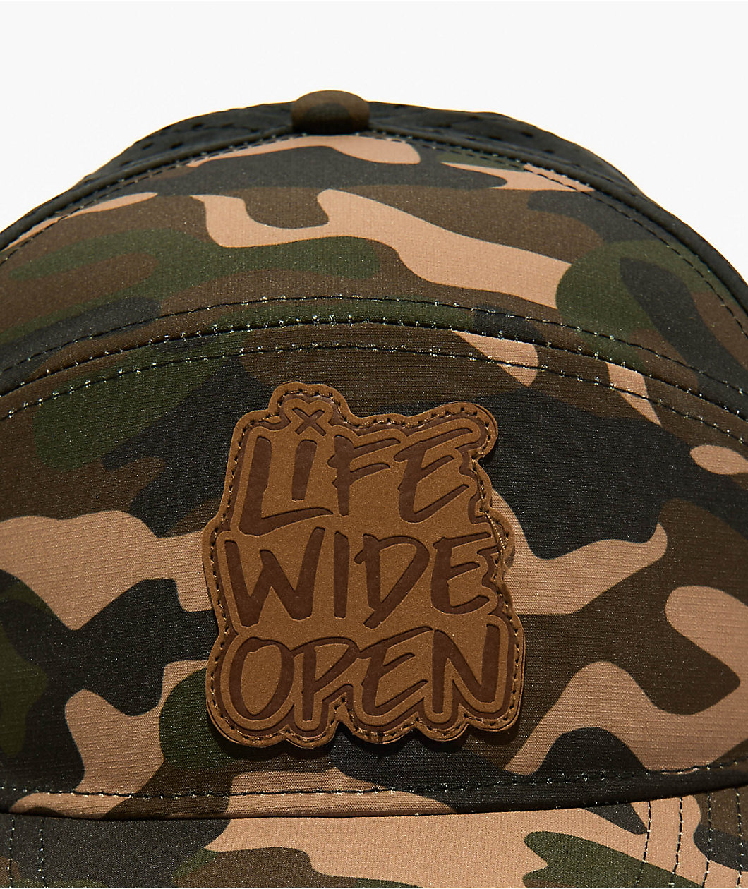 CboysTV Life Wide Open Camo Mesh Snapback Hat