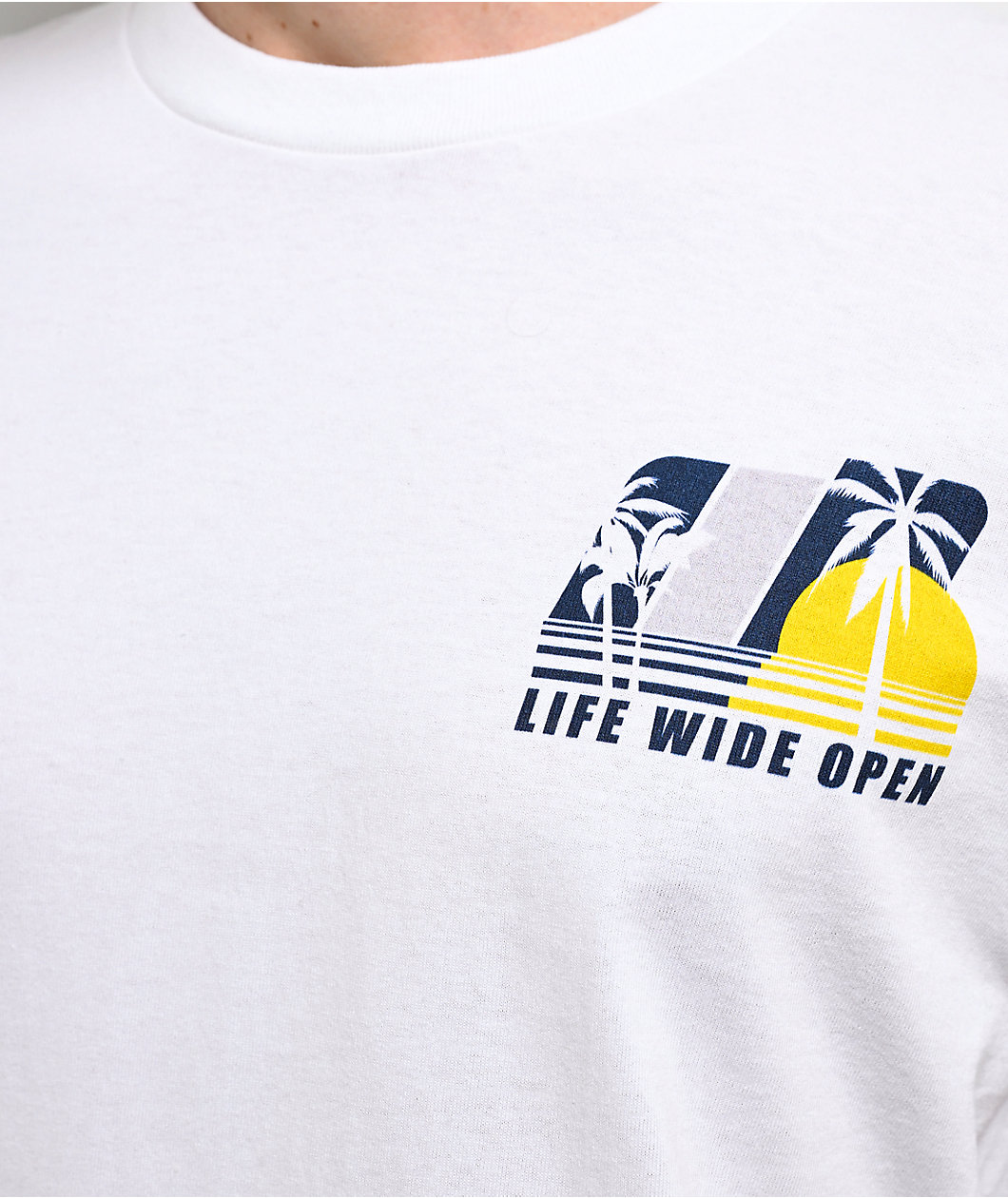 CboysTV Life Wide Open Summer White T-Shirt
