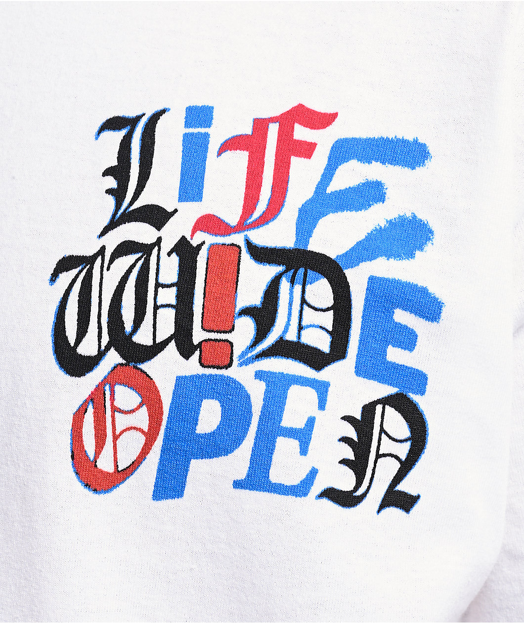 CboysTV Scrambled White T-Shirt