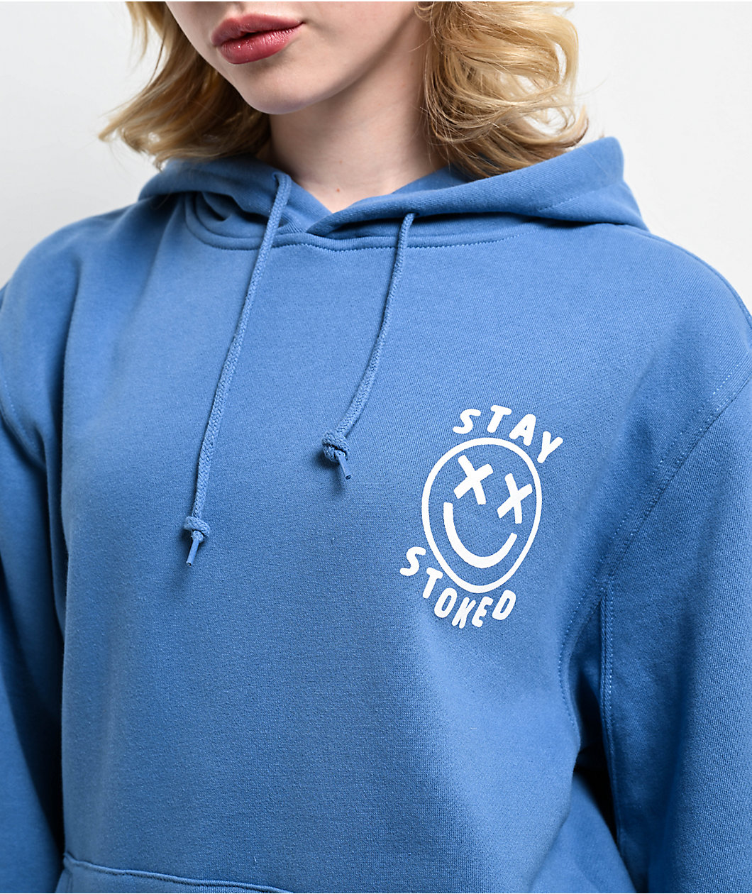 CboysTV Stay Stoked Blue Hoodie