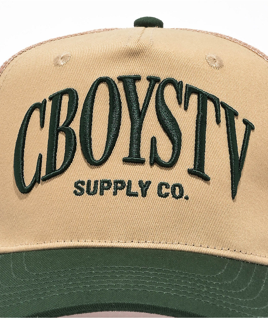 CboysTV Supply Tan Trucker Hat