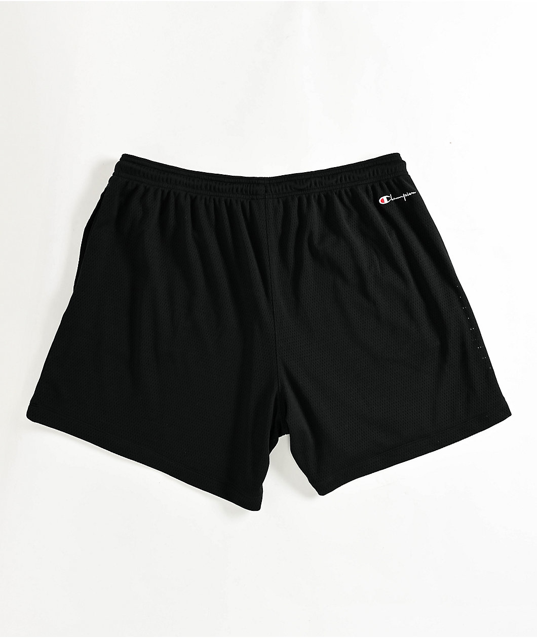 Champion Big Bank Black Mesh Shorts