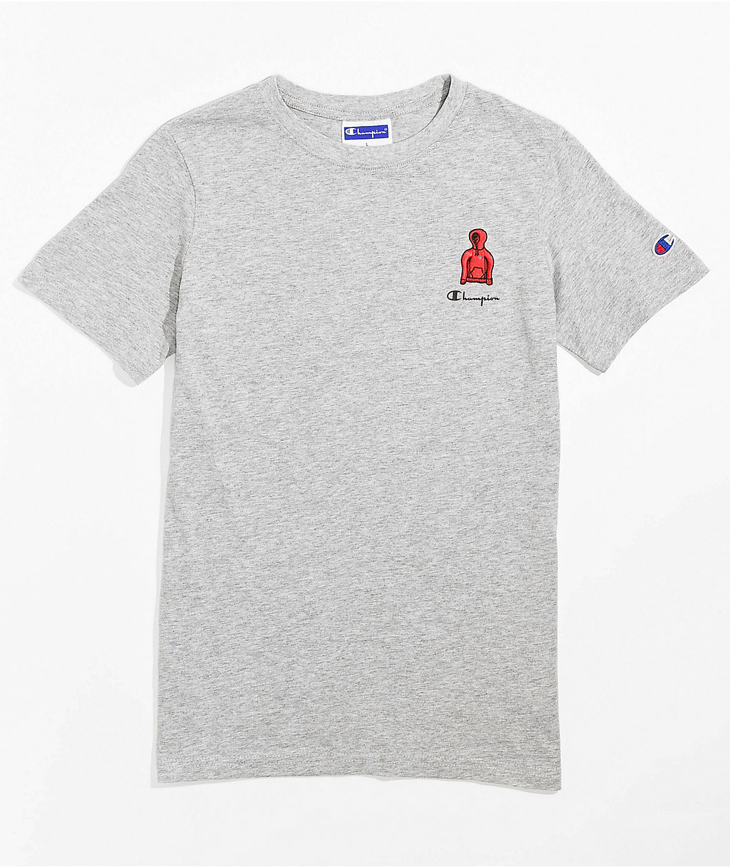Champion Kids Fleece Grey T-Shirt