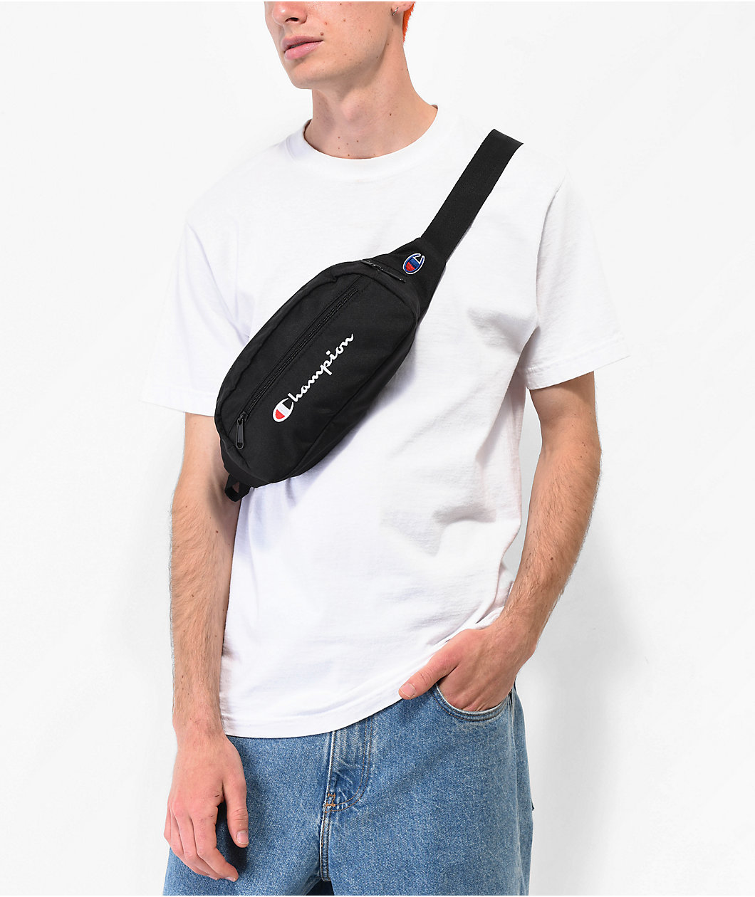 Champion Lifeline Black Crossbody Bag