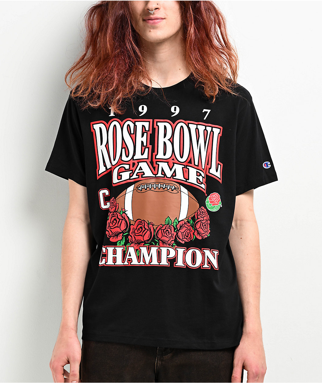 Champion Rose Bowl Black T-Shirt