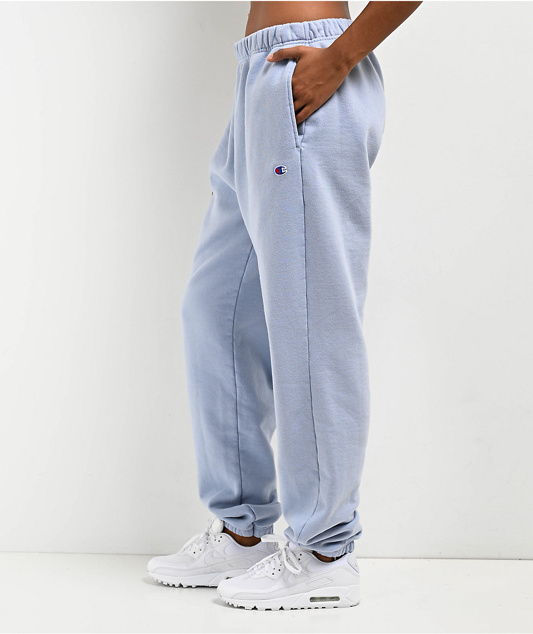 Champion Stadium Reverse Weave Pewter Blue Sweatpants