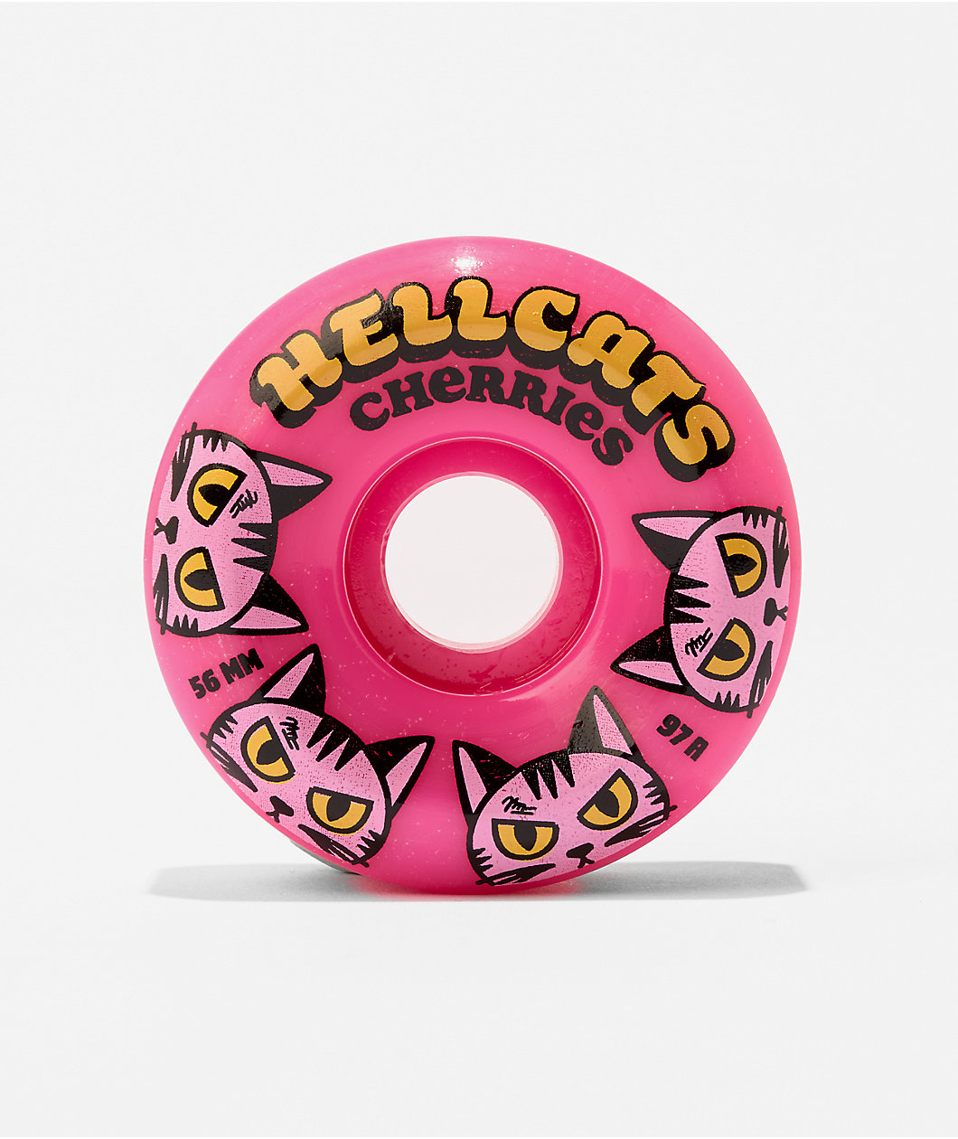 Cherries Hellcats 56mm 97a Pink Skateboard Wheels