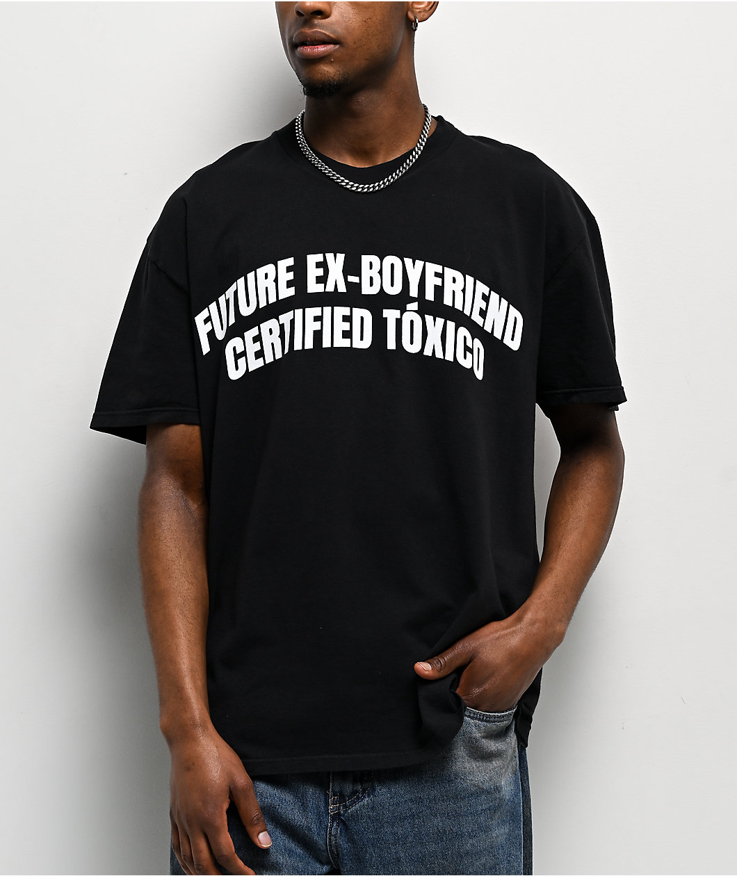 Chicos Toxicos Future Ex Boyfriend Black T-Shirt
