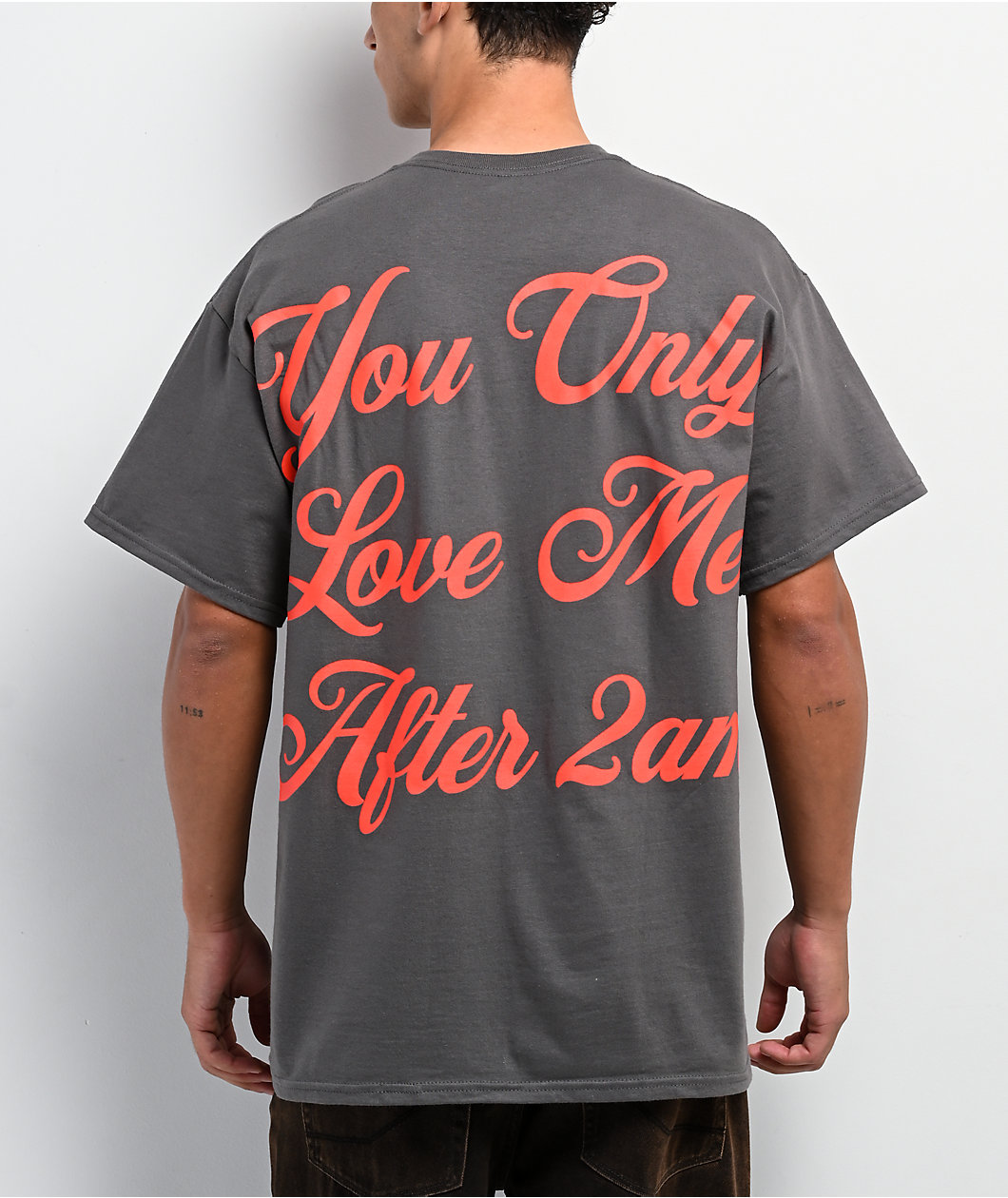 Chicos Toxicos Love After 2am Grey T-Shirt