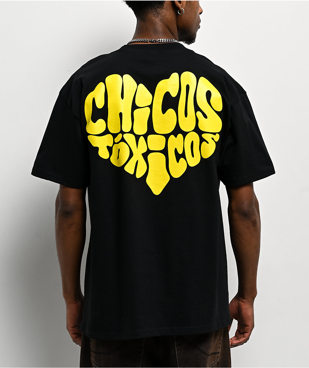 Chicos Toxicos Never Cheat Black T-Shirt