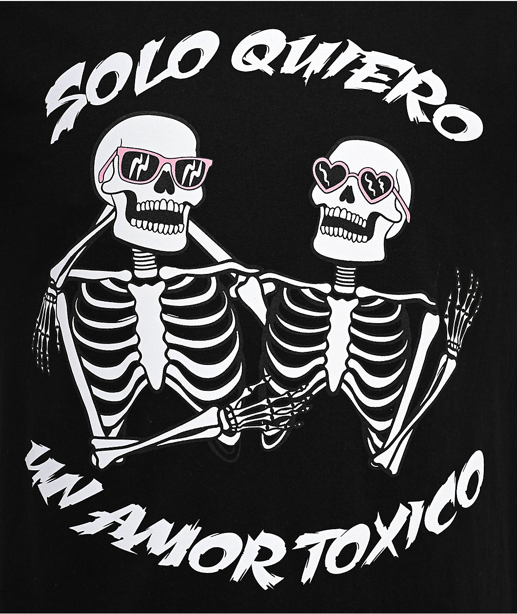 Chicos Toxicos Siempre Black T-Shirt