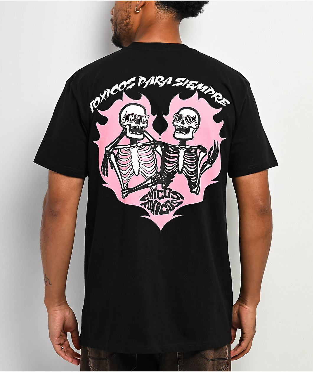 Chicos Toxicos Siempre Black T-Shirt