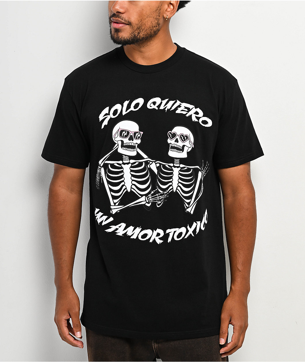 Chicos Toxicos Siempre Black T-Shirt