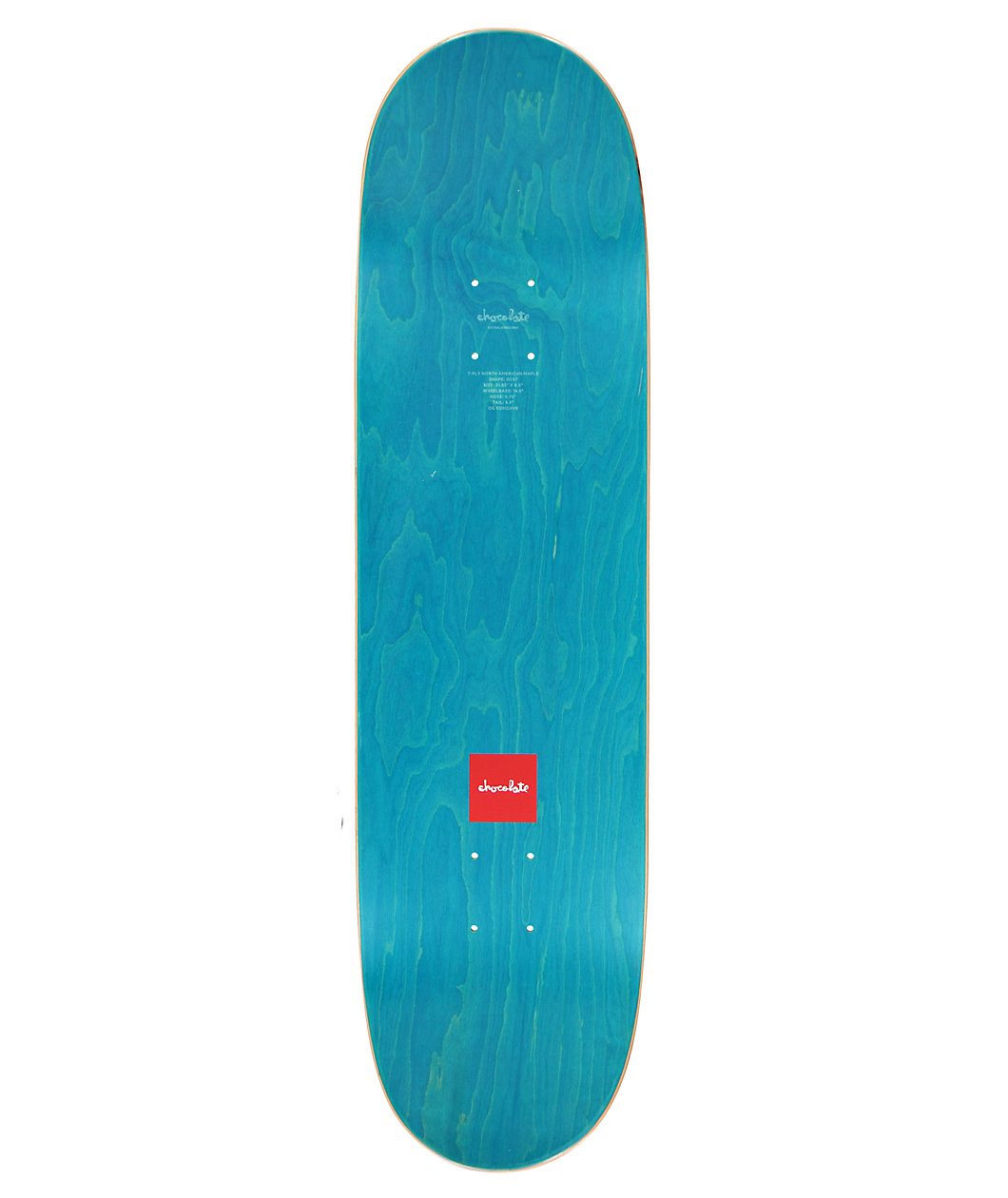 Chocolate Aikens Porcelain 8.5" Skateboard Deck