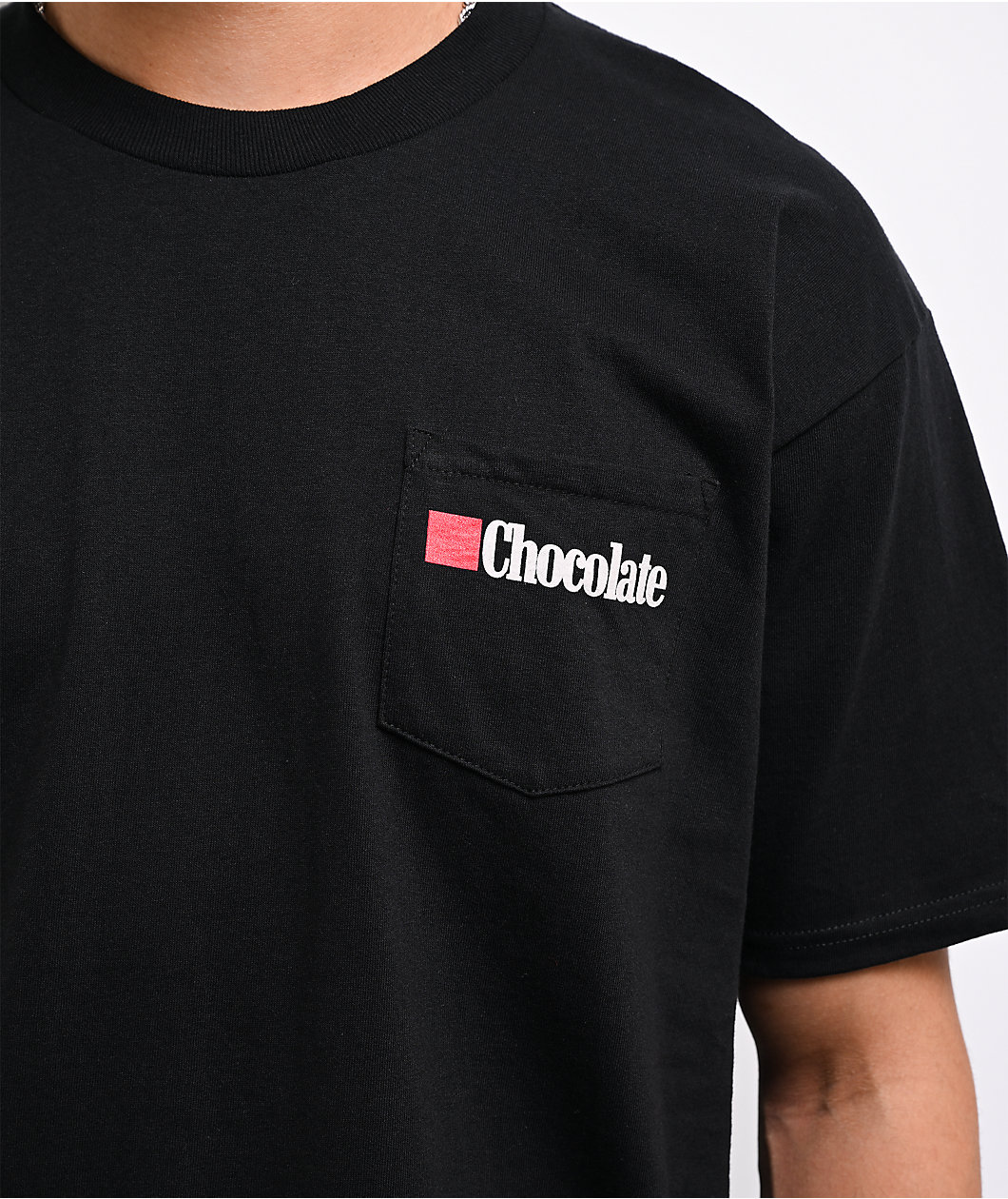 Chocolate Bandito Black Pocket T-Shirt