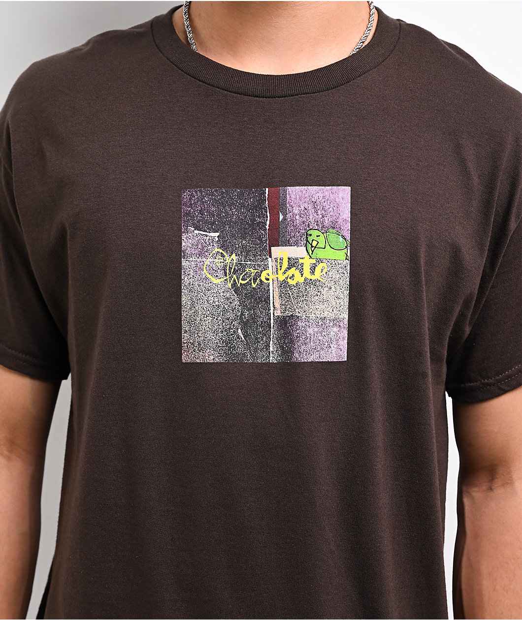 Chocolate Lost Singles Brown T-Shirt