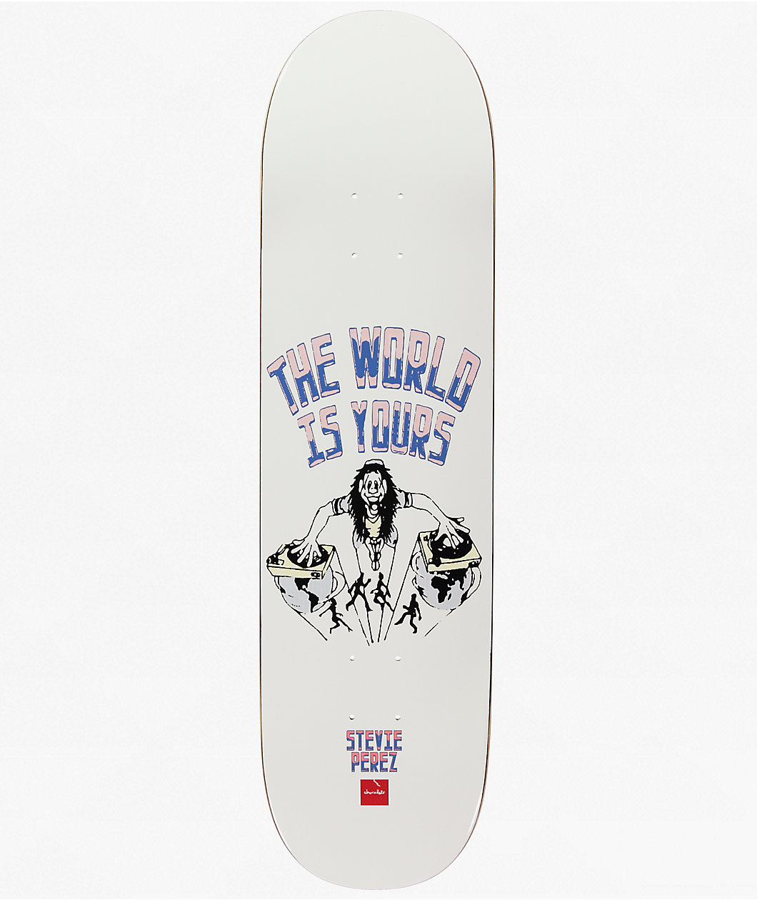 Chocolate Perez World Is Yours 8.4" Skateboard Deck