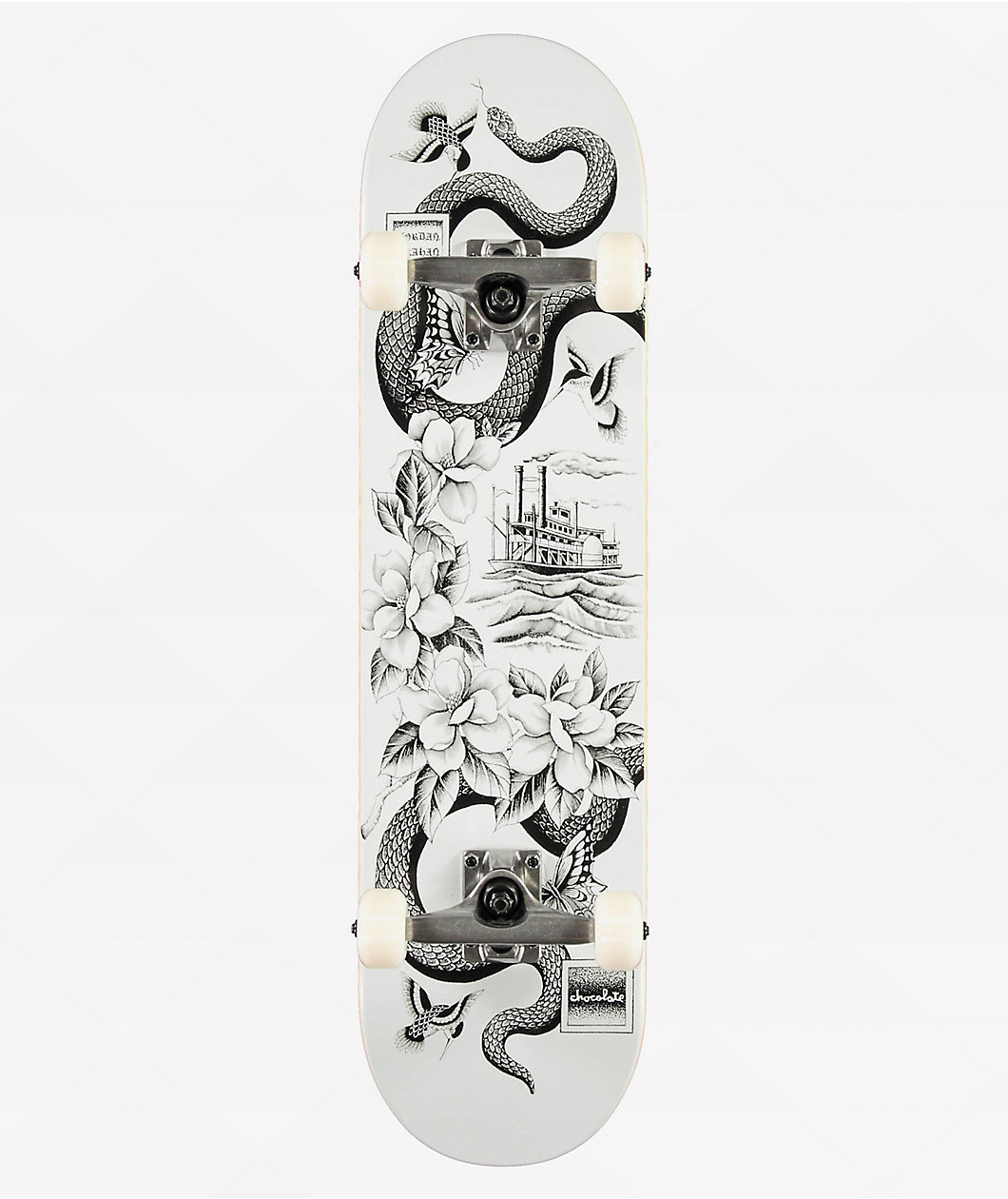 Chocolate Trahan Bayou 7.75" Skateboard Complete