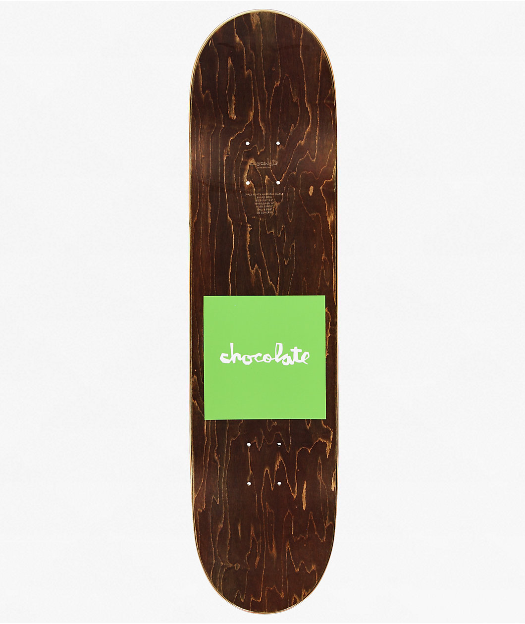 Chocolate Trahan Square 8.0" Skateboard Deck